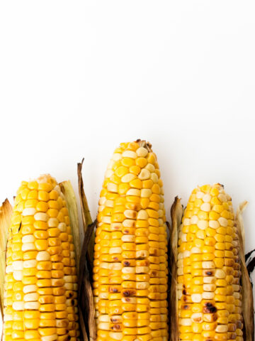 barbecued corn_hot for food