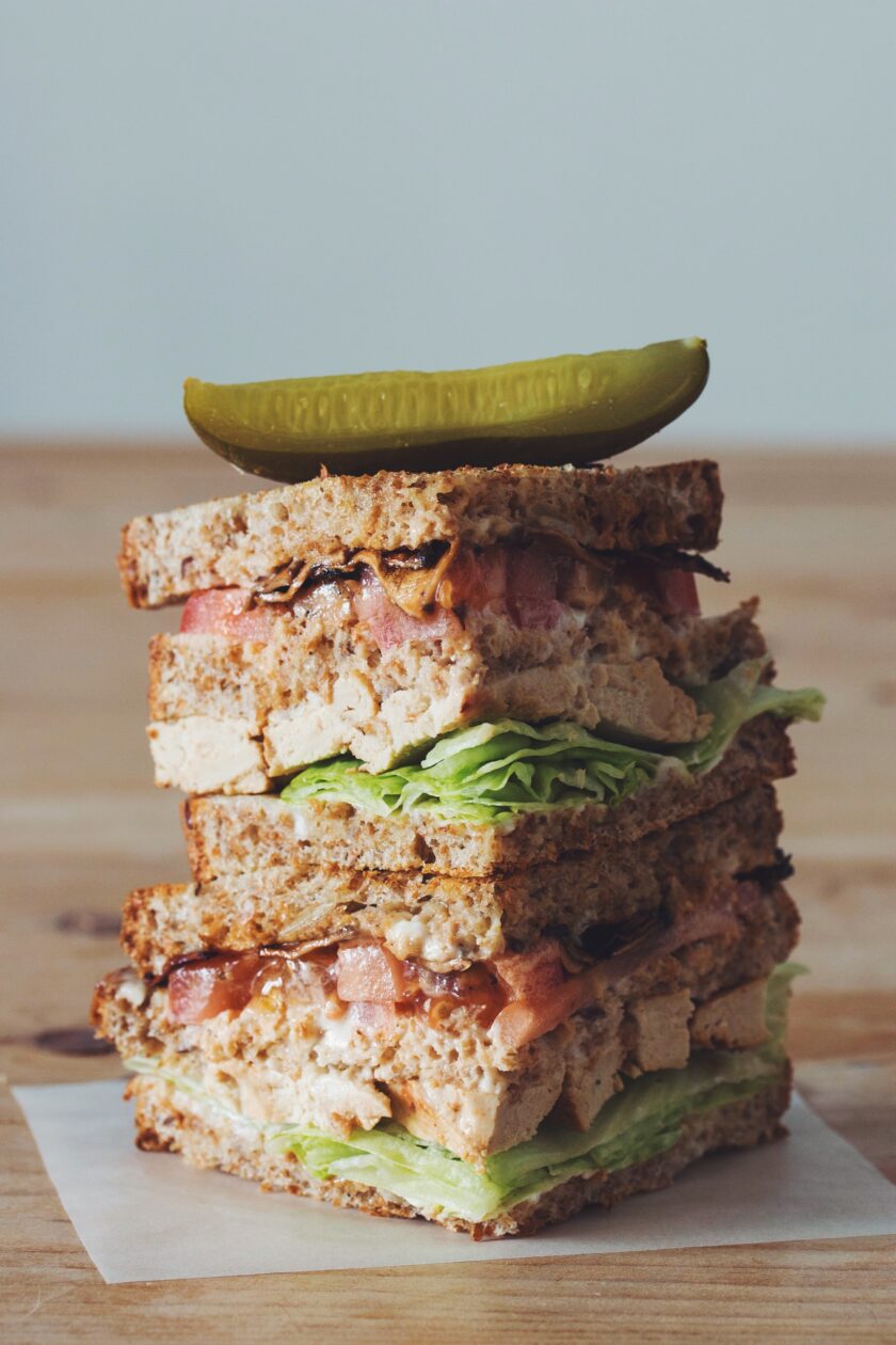 vegan clubhouse sandwich recipe hot for food