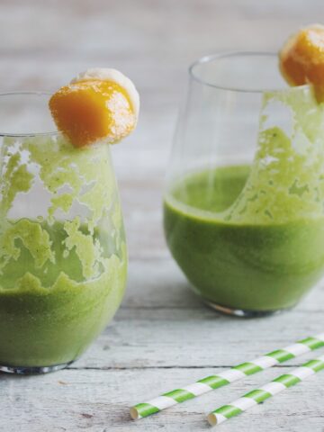 the green mango smoothie_hot for food
