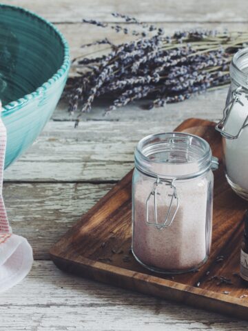 lavender foot soak_hot for food