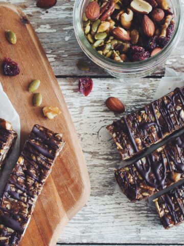 no bake fruit and nut granola bars_hot for food