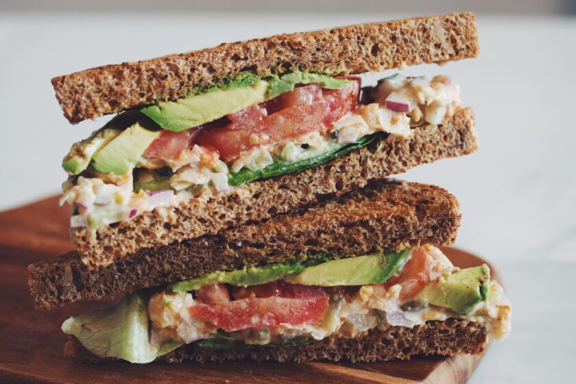 chickpea tuna sandwich_hot for food