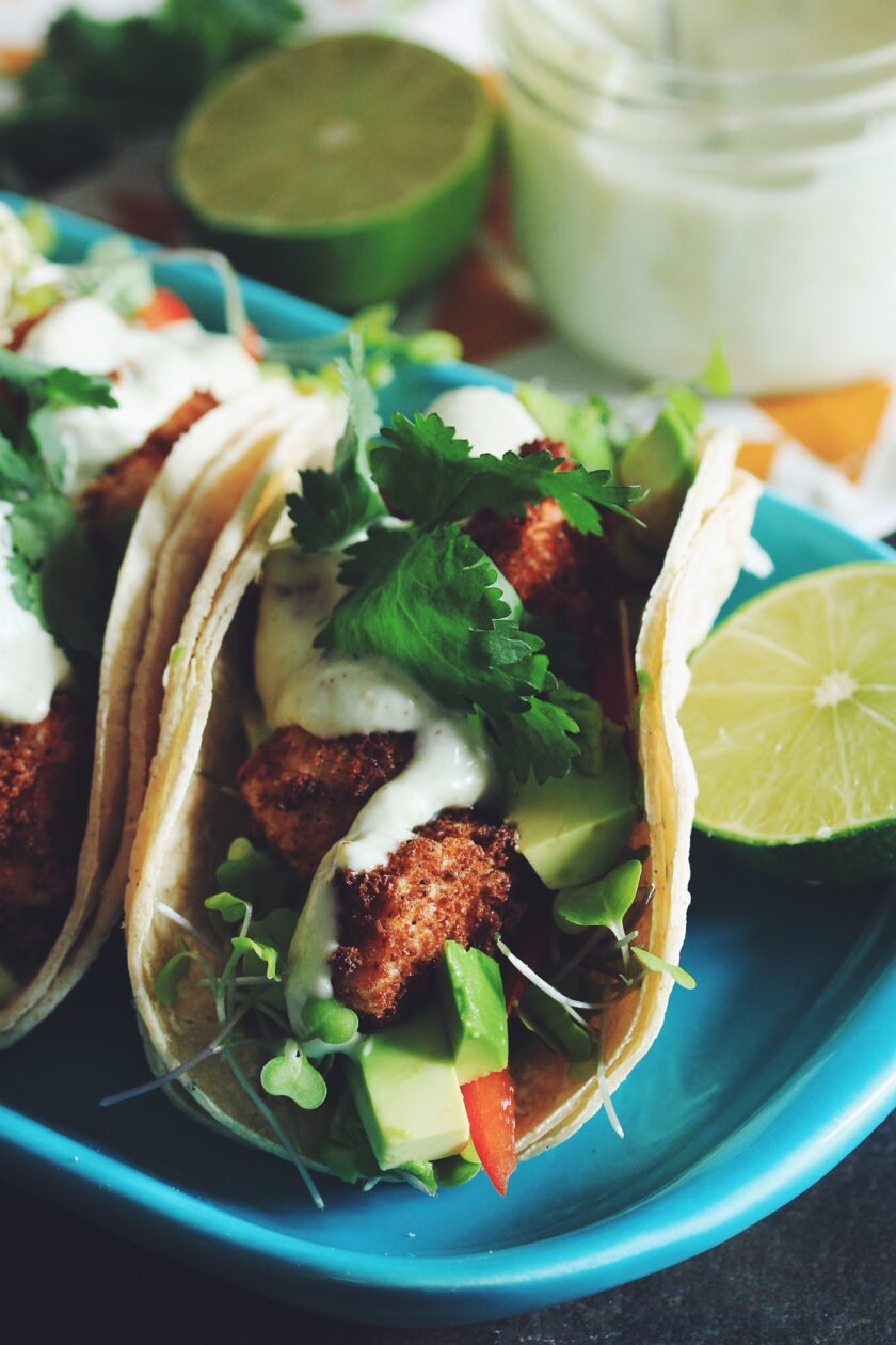 vegan comfort food recipe butternut squash tacos