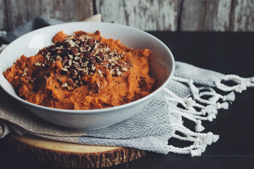 easy vegan sweet potato mash_hot for food