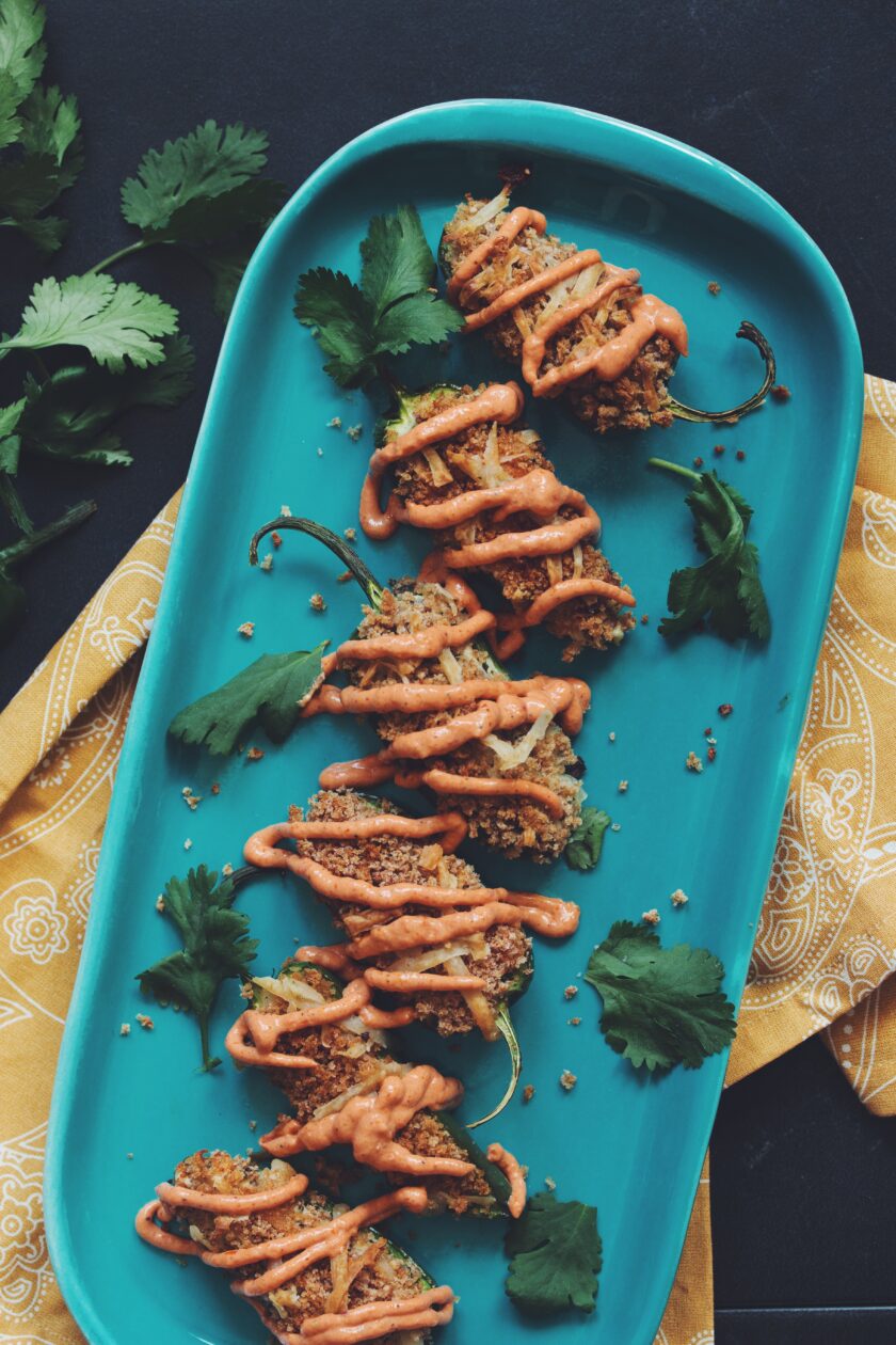 the best vegan jalapeno poppers recipe