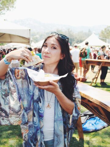 what I ate at vegan beer fest_hot for food