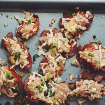 vegan potato pizza skins_hot for food