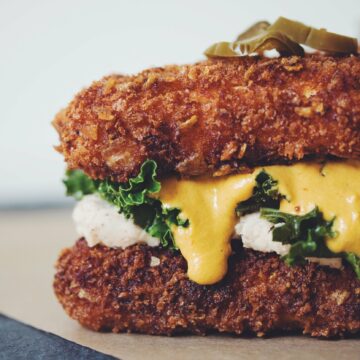 vegan double down_hot for food