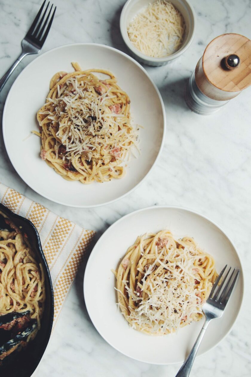 vegan carbonara recipe for holidays