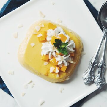 vegan mango pudding_hot for food