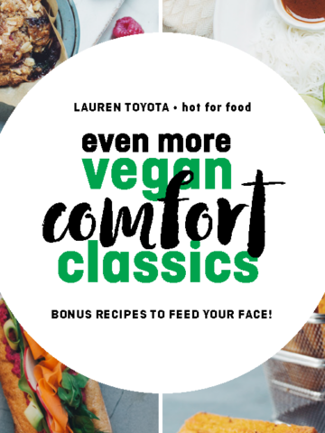even more vegan comfort classics_cover_hot for food