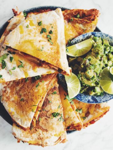 jackfruit tinga quesadilla_hot for food