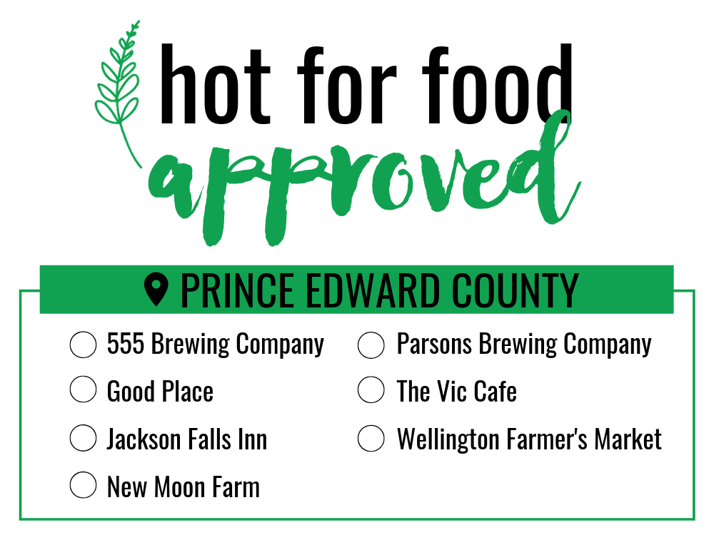 prince edward county_hot for food