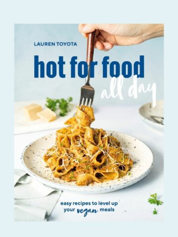 Vegan comfort food cookbook