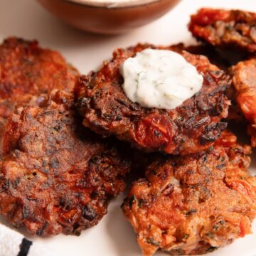 greek tomato fritters